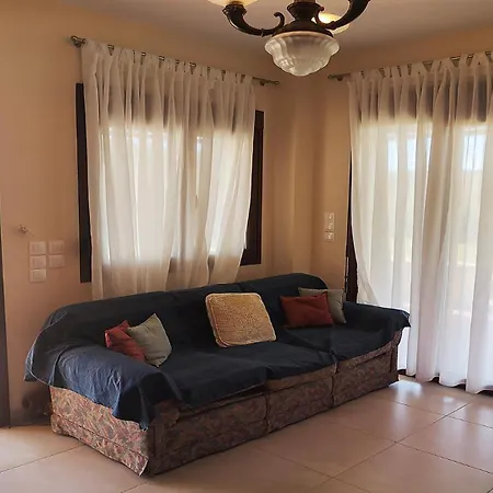 Sunny Private In Sani Beach, 4 Bedroom Villa