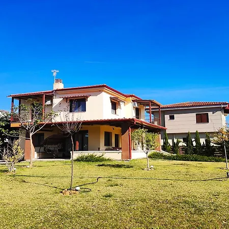 Sunny Private In Sani Beach, 4 Bedroom Filakai Kassandras