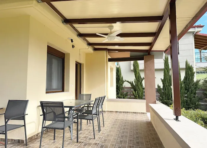 וילה Sunny Private In Sani Beach, 4 Bedroom